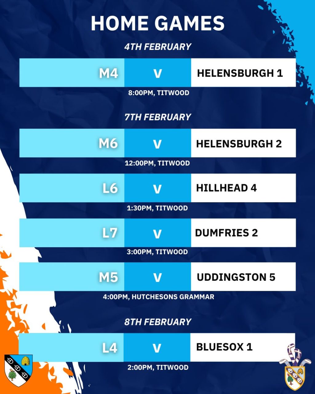 Instagram post from clydesdalehockeyclub. This post is in position 0.