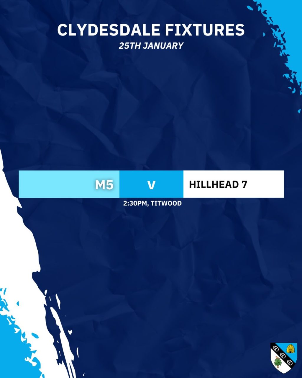 Instagram post from clydesdalehockeyclub. This post is in position 2.