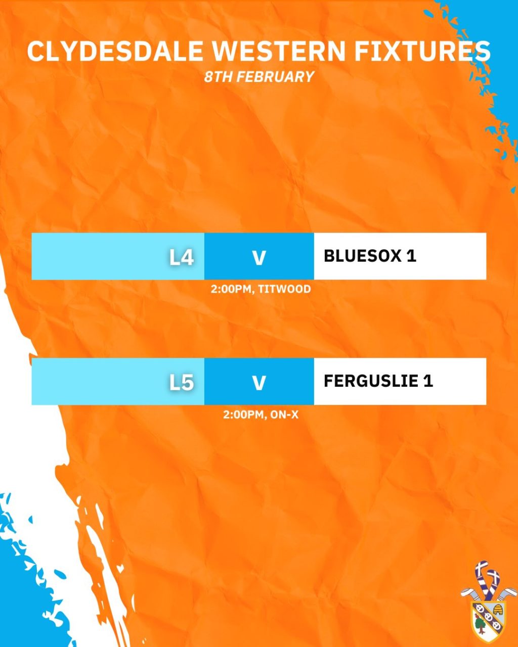 Instagram post from clydesdalehockeyclub. This post is in position 3.