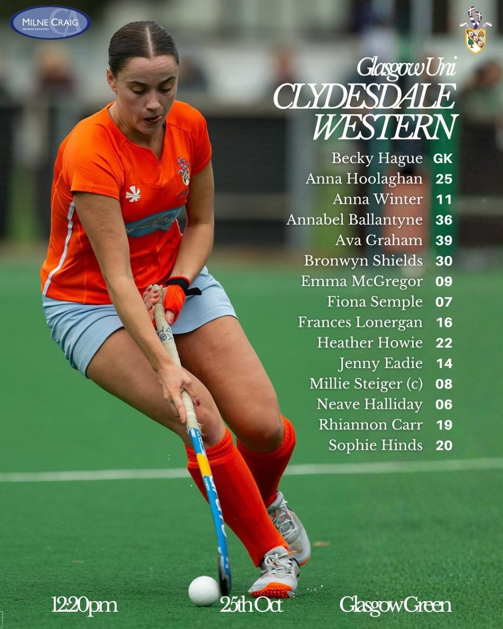 Instagram post from clydesdalehockeyclub. This post is in position 0.