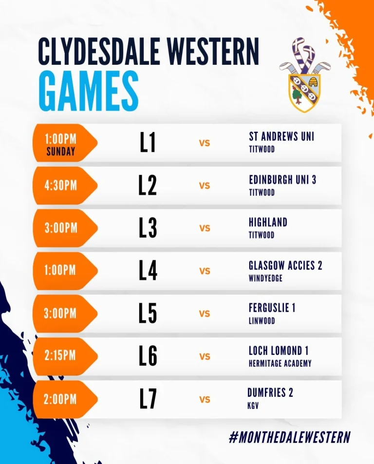Instagram post from clydesdalehockeyclub. This post is in position 2.