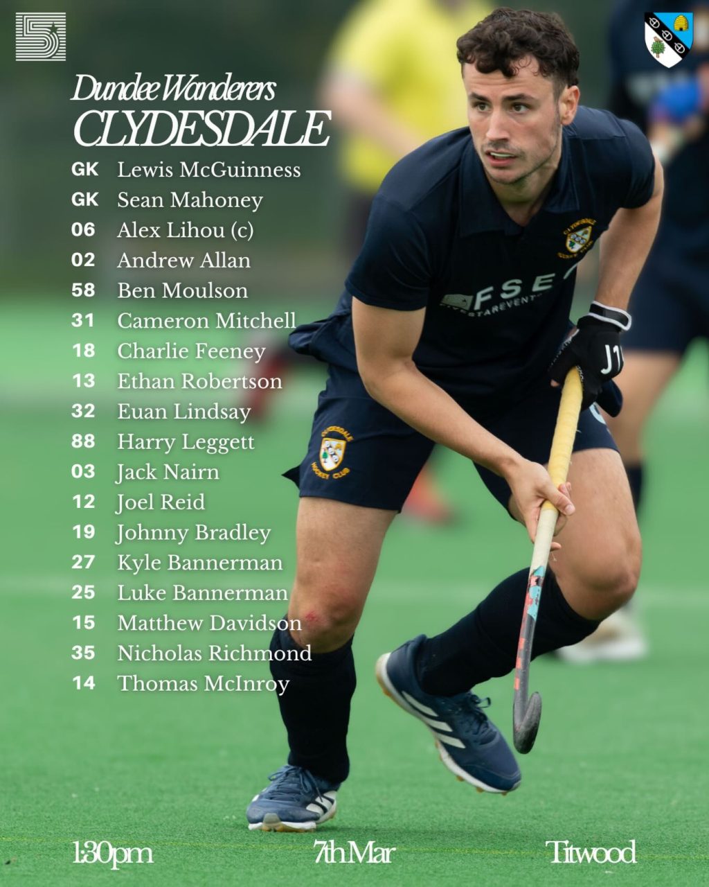 Instagram post from clydesdalehockeyclub. This post is in position 2.