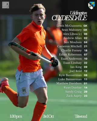 Instagram post from clydesdalehockeyclub. This post is in position 1.