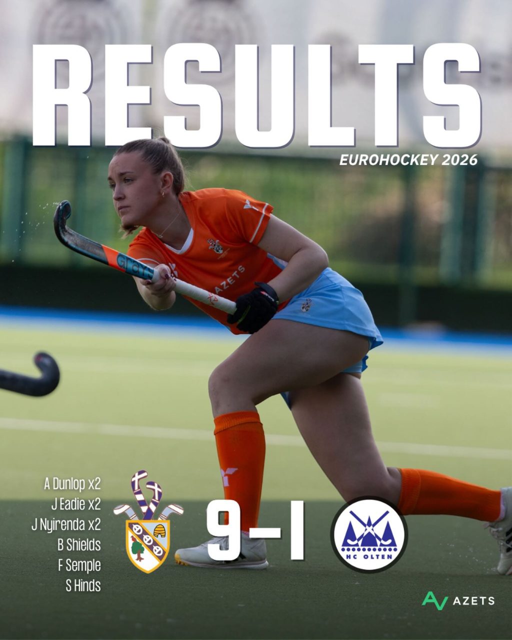 Instagram post from clydesdalehockeyclub. This post is in position 0.