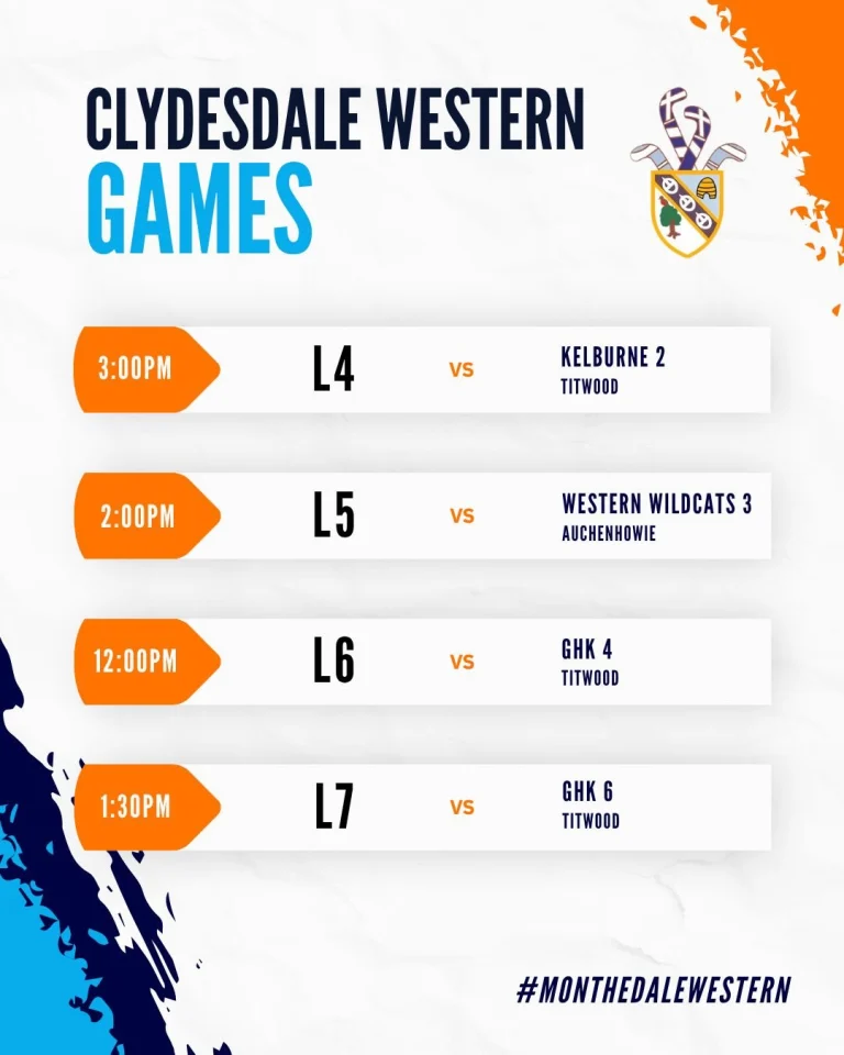 Instagram post from clydesdalehockeyclub. This post is in position 4.