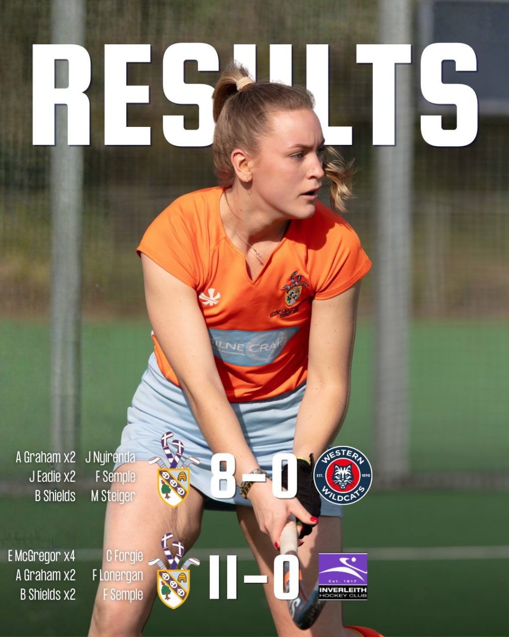 Instagram post from clydesdalehockeyclub. This post is in position 0.