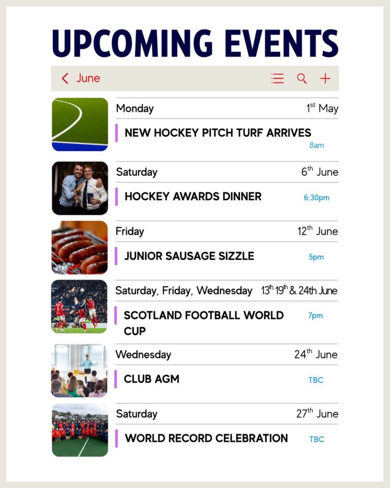 Instagram post from clydesdalehockeyclub. This post is in position 1.